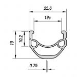 Aploce Mach 1 ER-10 ZigZag 32H 28/29" - Image 2