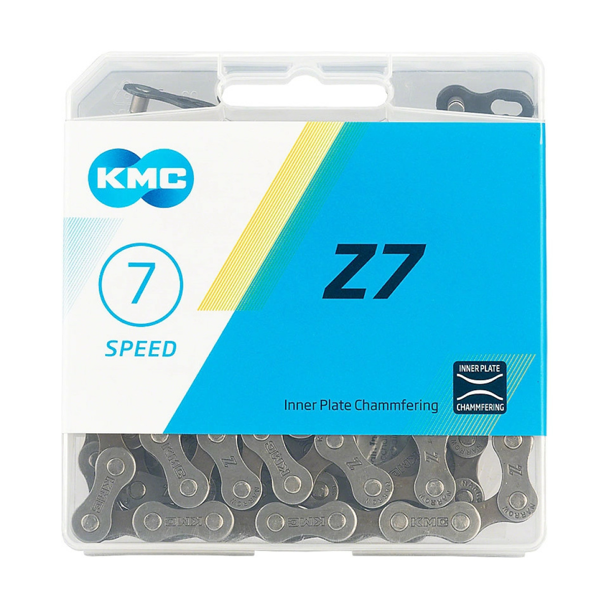 Ķēde KMC Z7 Grey/Brown 7ātr.